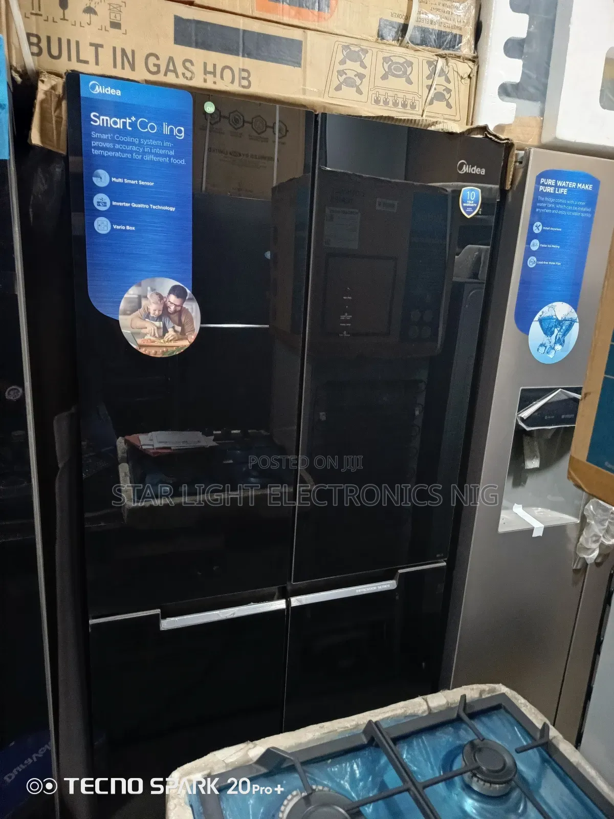 4 Doors Side by Side Fridge