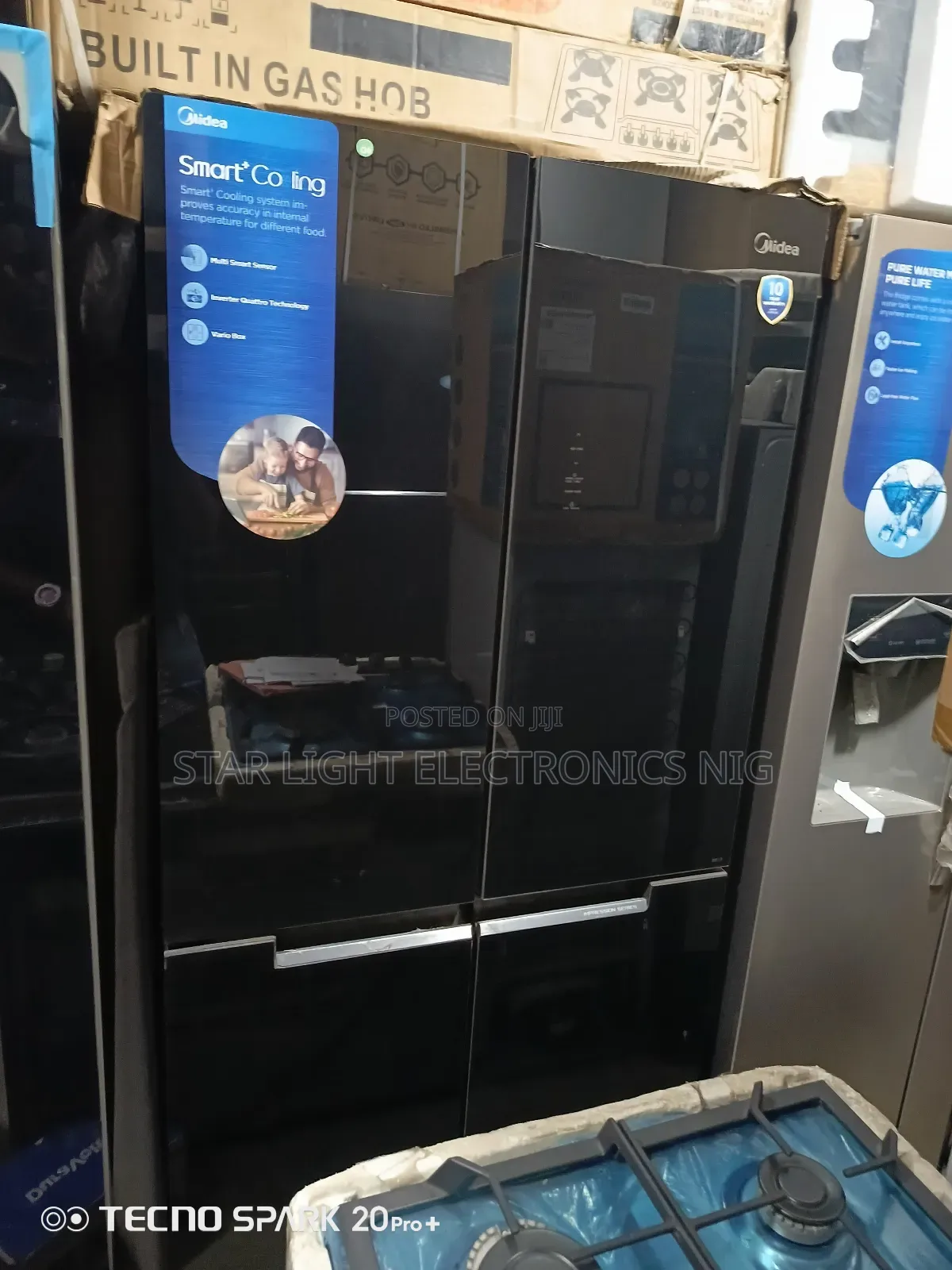 4 Doors Side by Side Fridge