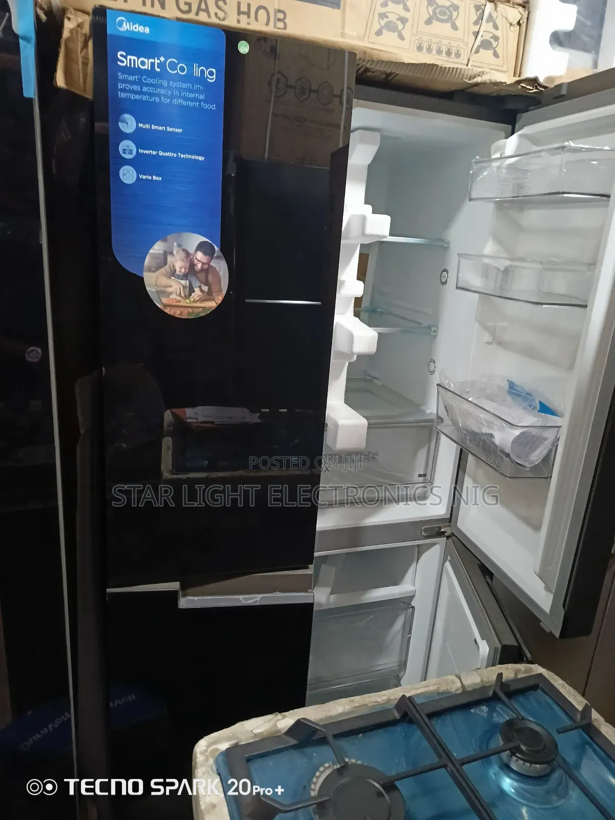 4 Doors Side by Side Fridge