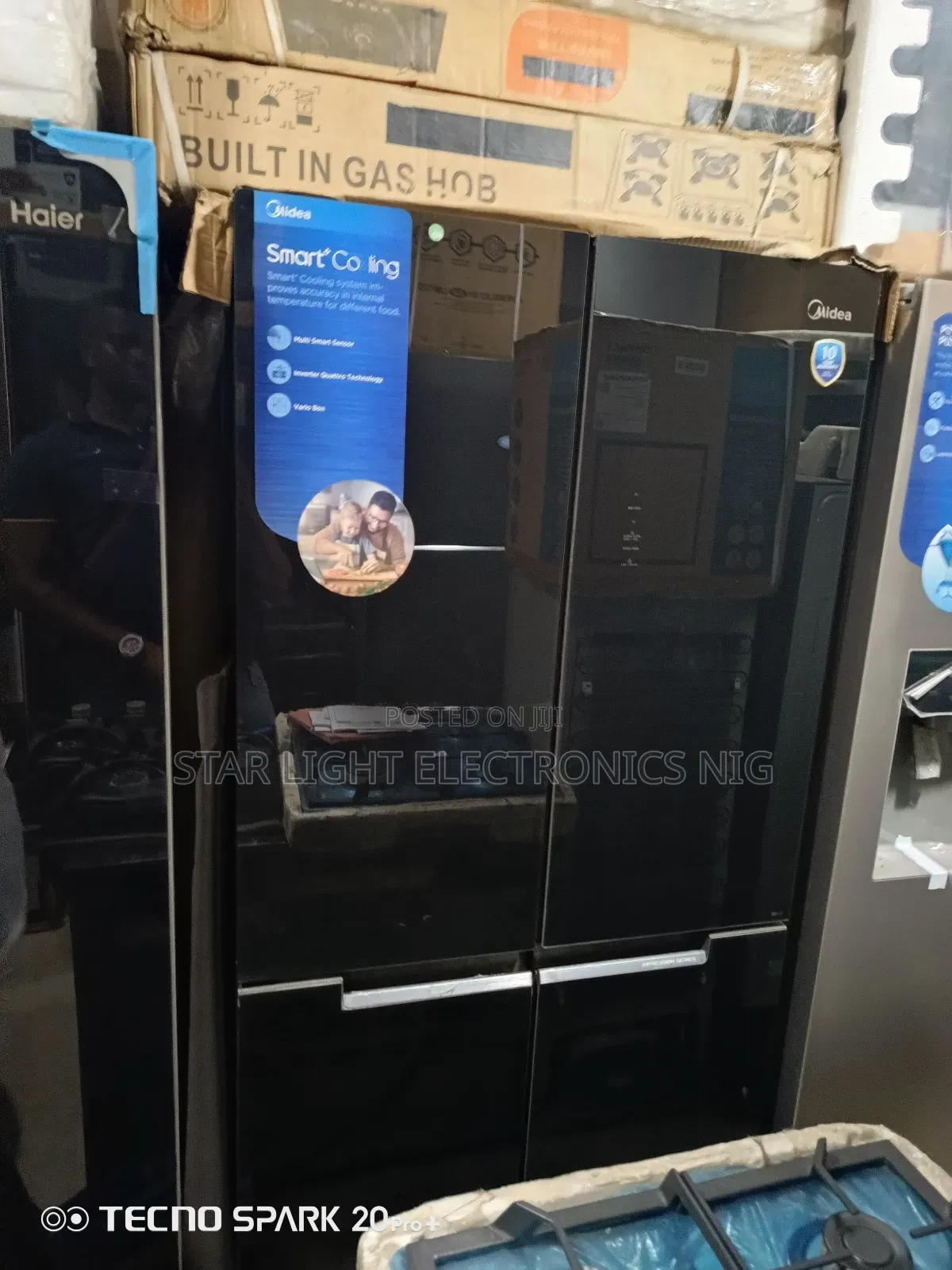 4 Doors Side by Side Fridge