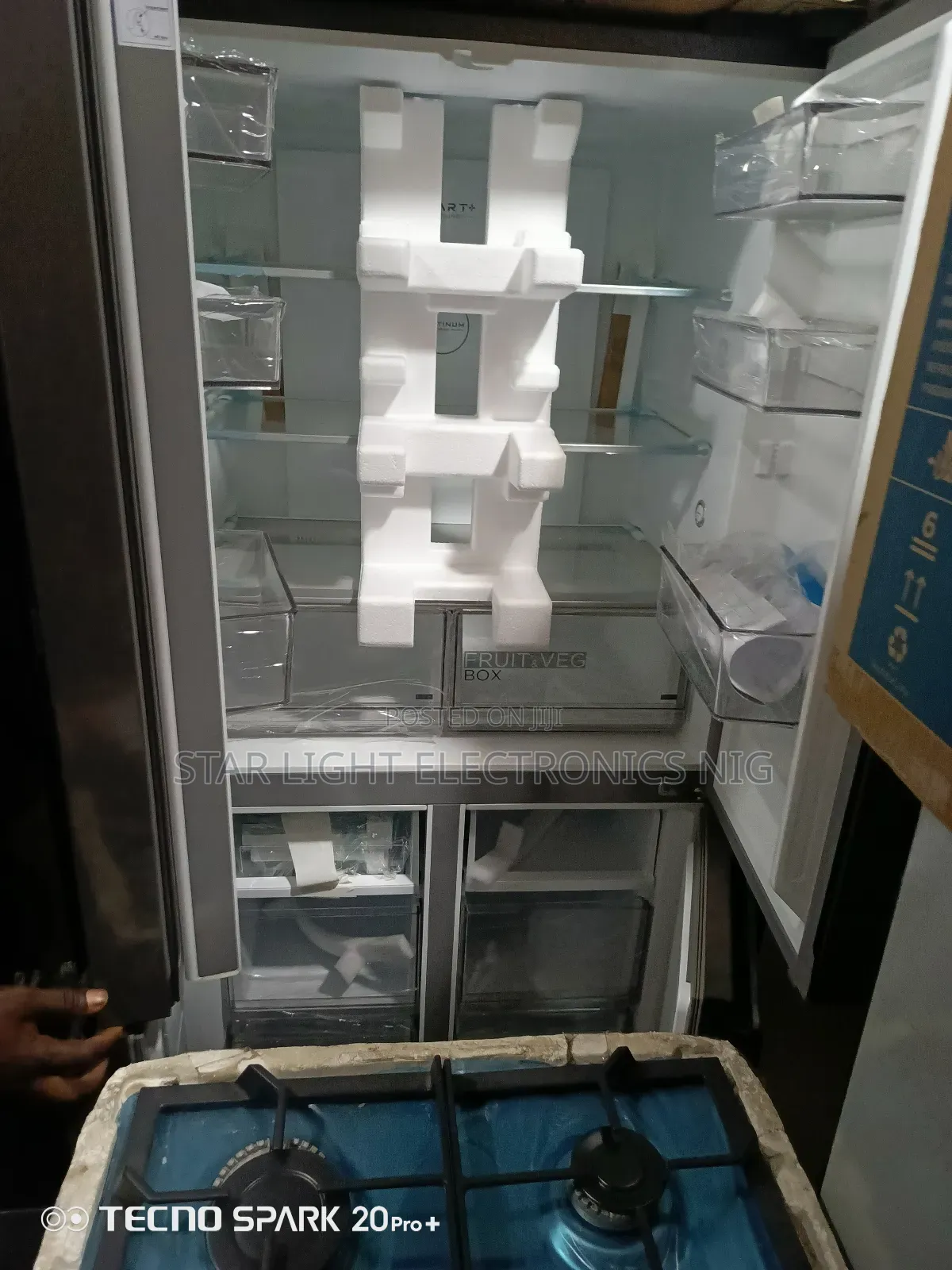 4 Doors Side by Side Fridge
