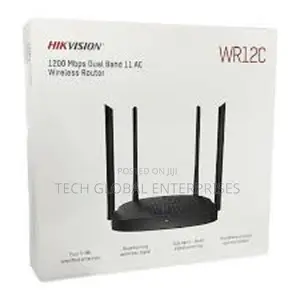 Hikvision Ds-3wr12c(O-Std)/Uk Wifi4 Wireless Router, 5ghz