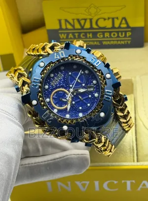 Original Invicta Two-Tone Stainless Steel Calendar Quartz Watch
