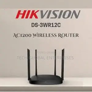 Hikvision Ds-3wr12c(O-Std)/Uk Wifi4 Wireless Router, 5ghz