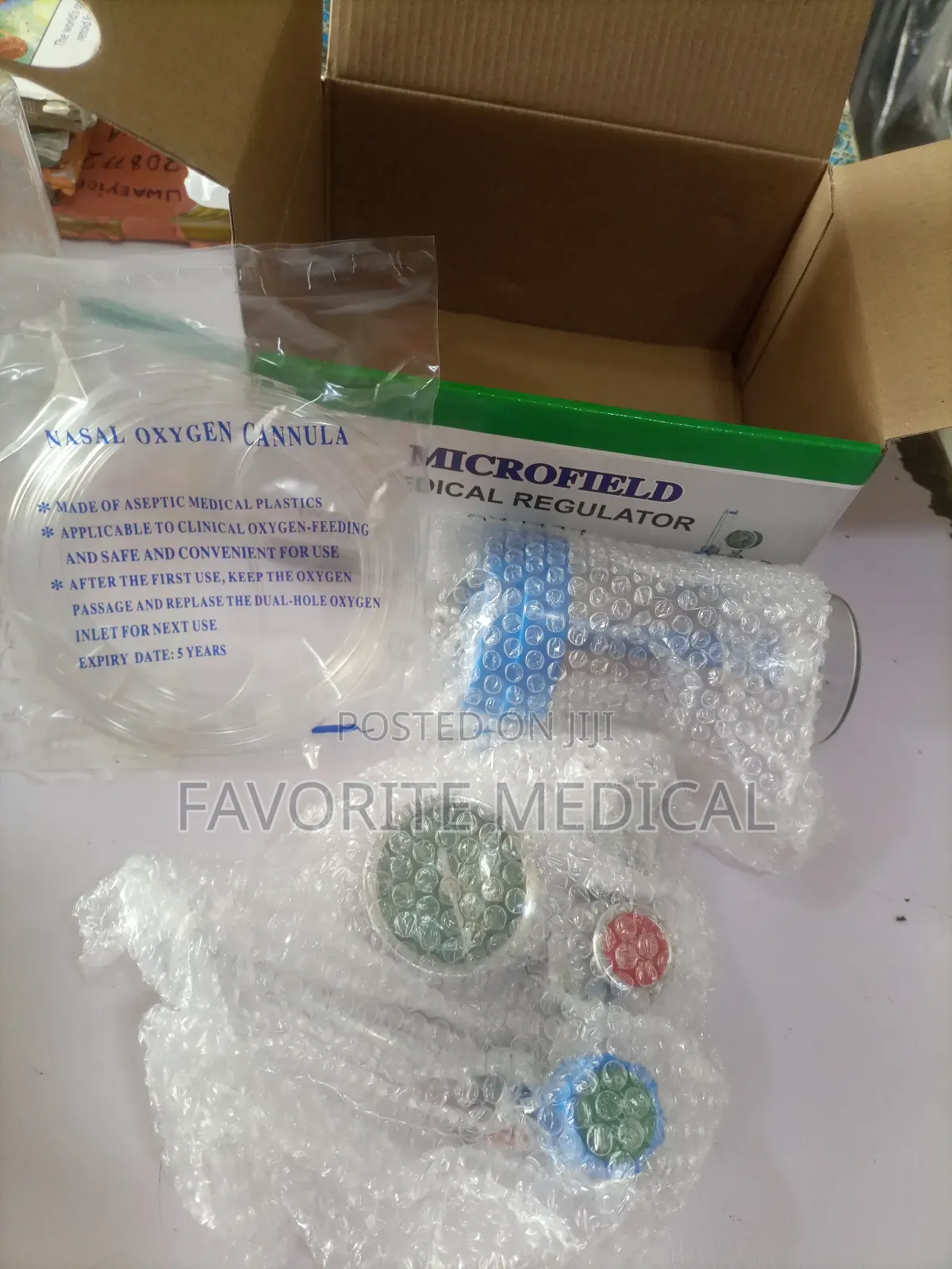 Microfield Medical Oxygen Regulator