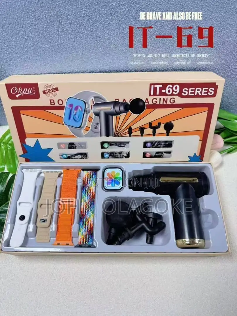 It-69seres Smart Watch With Massaging Gun