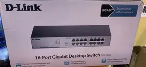 Brand New DGS-1016d 16-Port Gigabit Desktop Switch