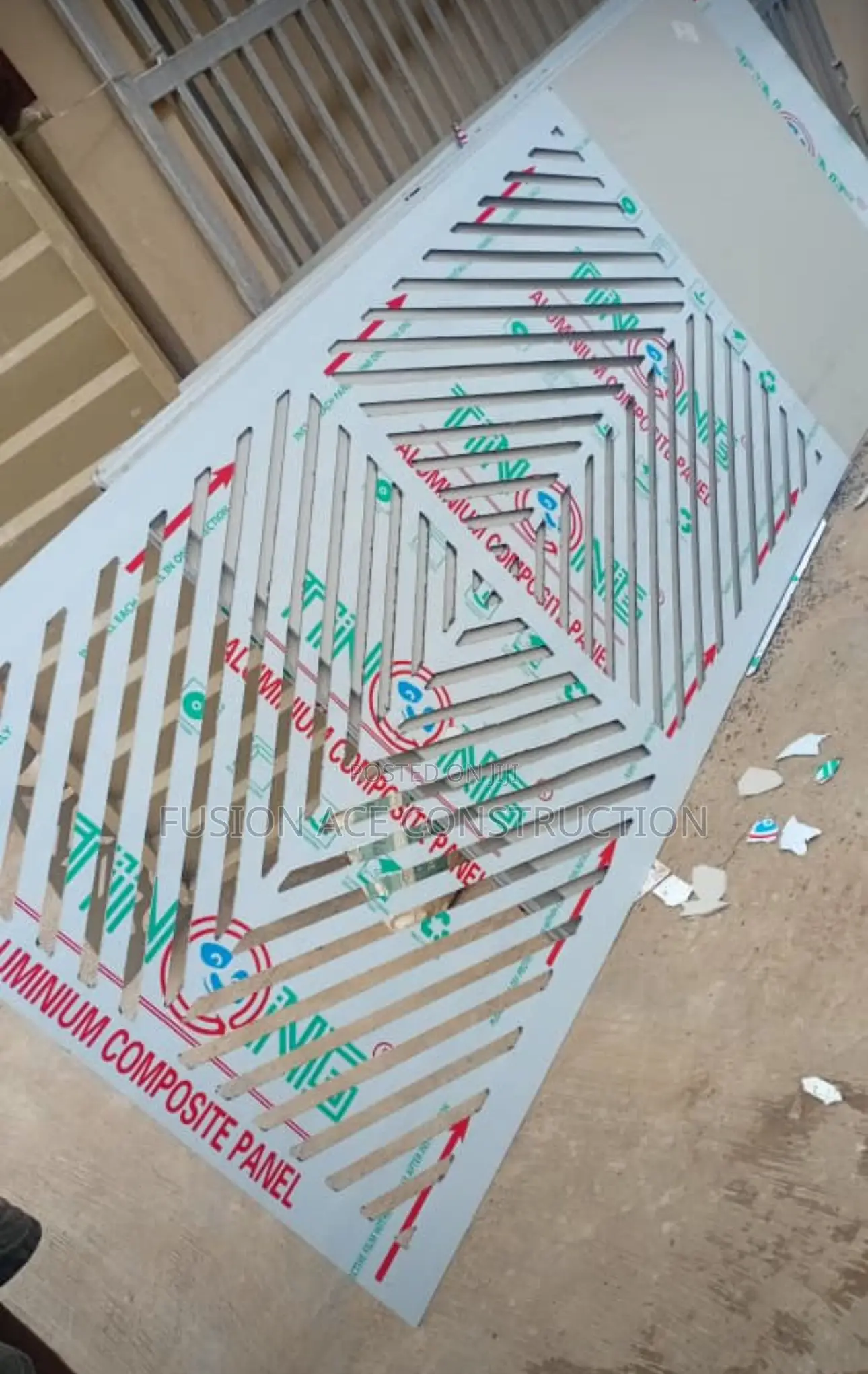 Laser Cut Perforated Board