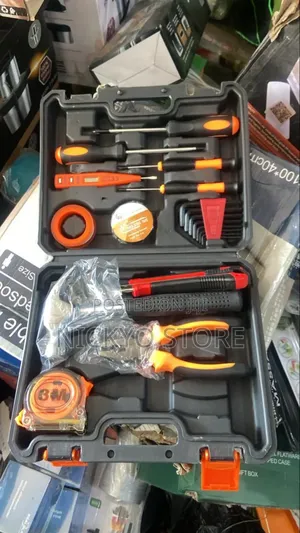 19pcs Professional Grade Combination Tool Kit