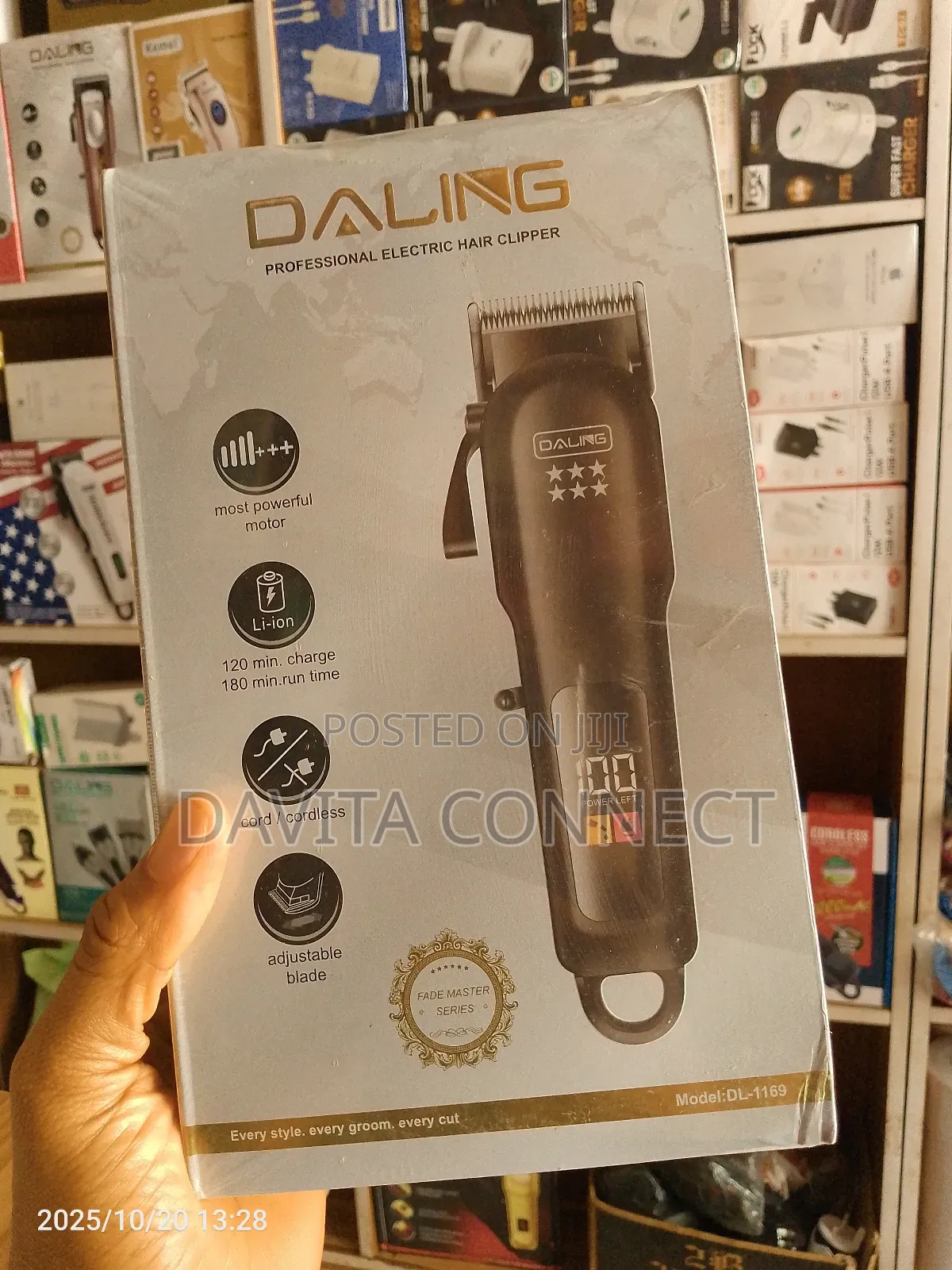 Darling Dl-1169 Professional Clipper – Sharp, Durable Rechargeable