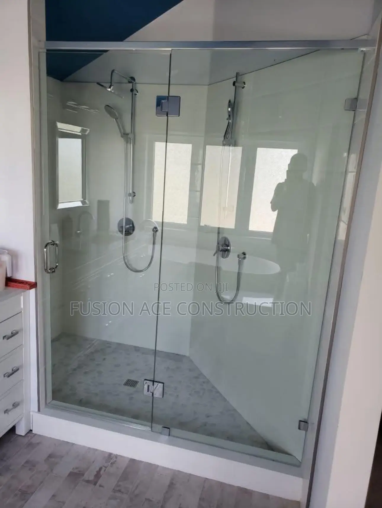 Toilet Cubicle Frameless Door