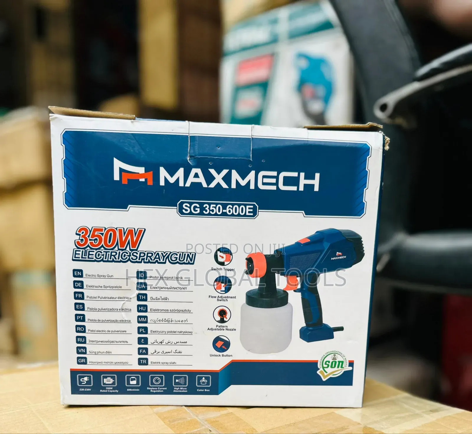 Maxmech Electric Spray Gun Machine
