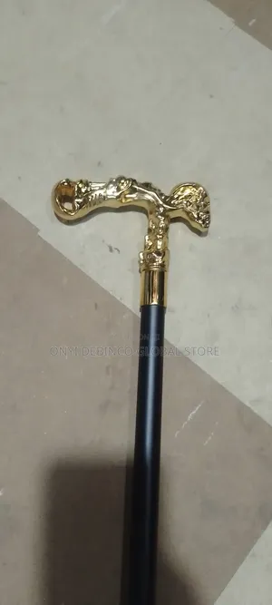 Human Skull Shape Wedding Walking Stick Chieftaincy Walking Stick