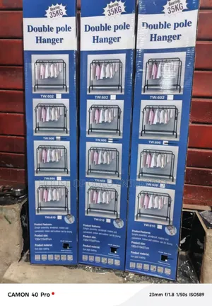 Double Pole Hanger" With a 35kg Bearing Capacity