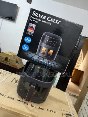 Silvercrest Jd689b 12l Air Fryer – Extra Large With Viewing Window