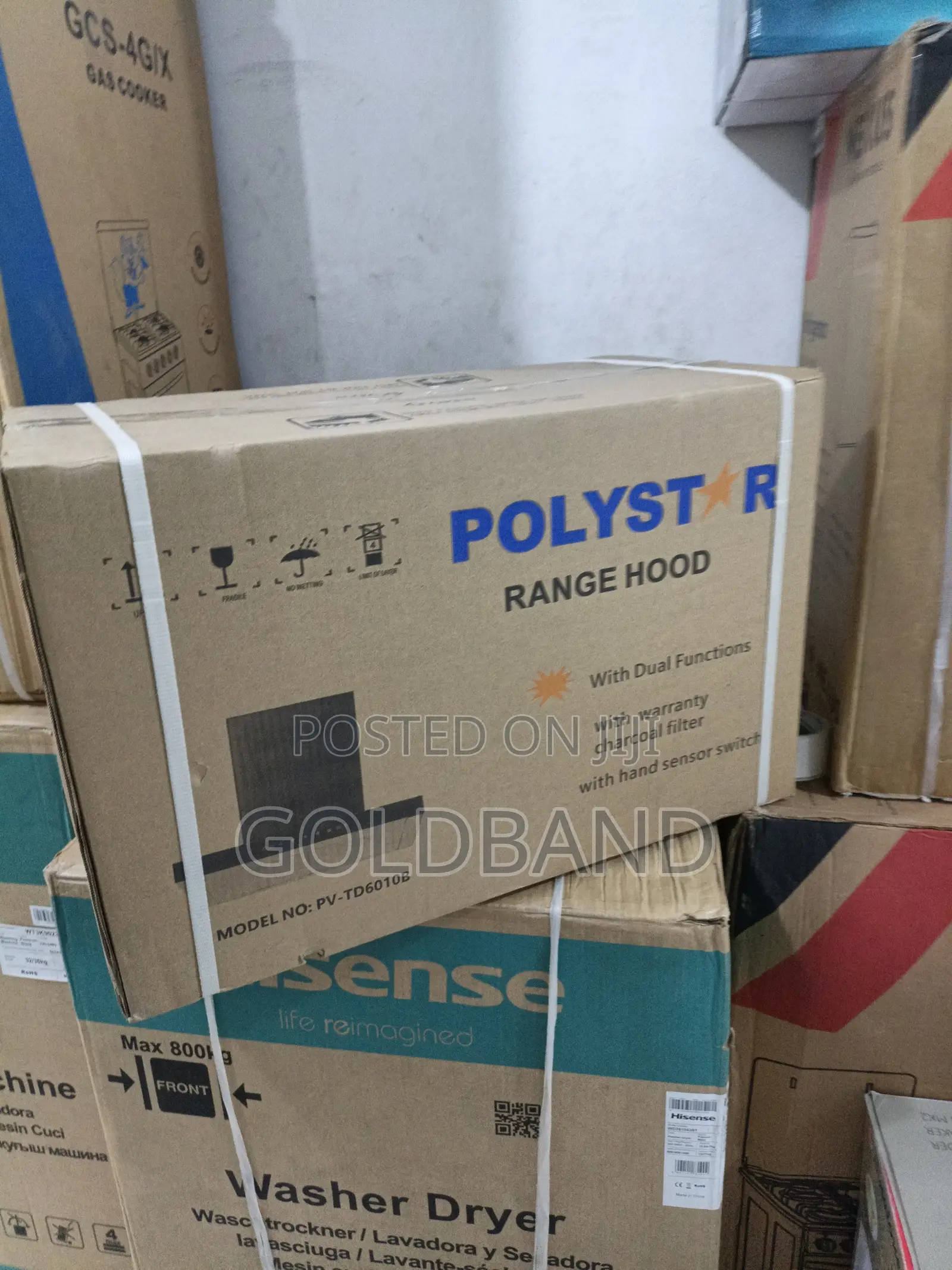 Polystar Dual Function Rangehood Pv-Td6010b for Home Kitchens
