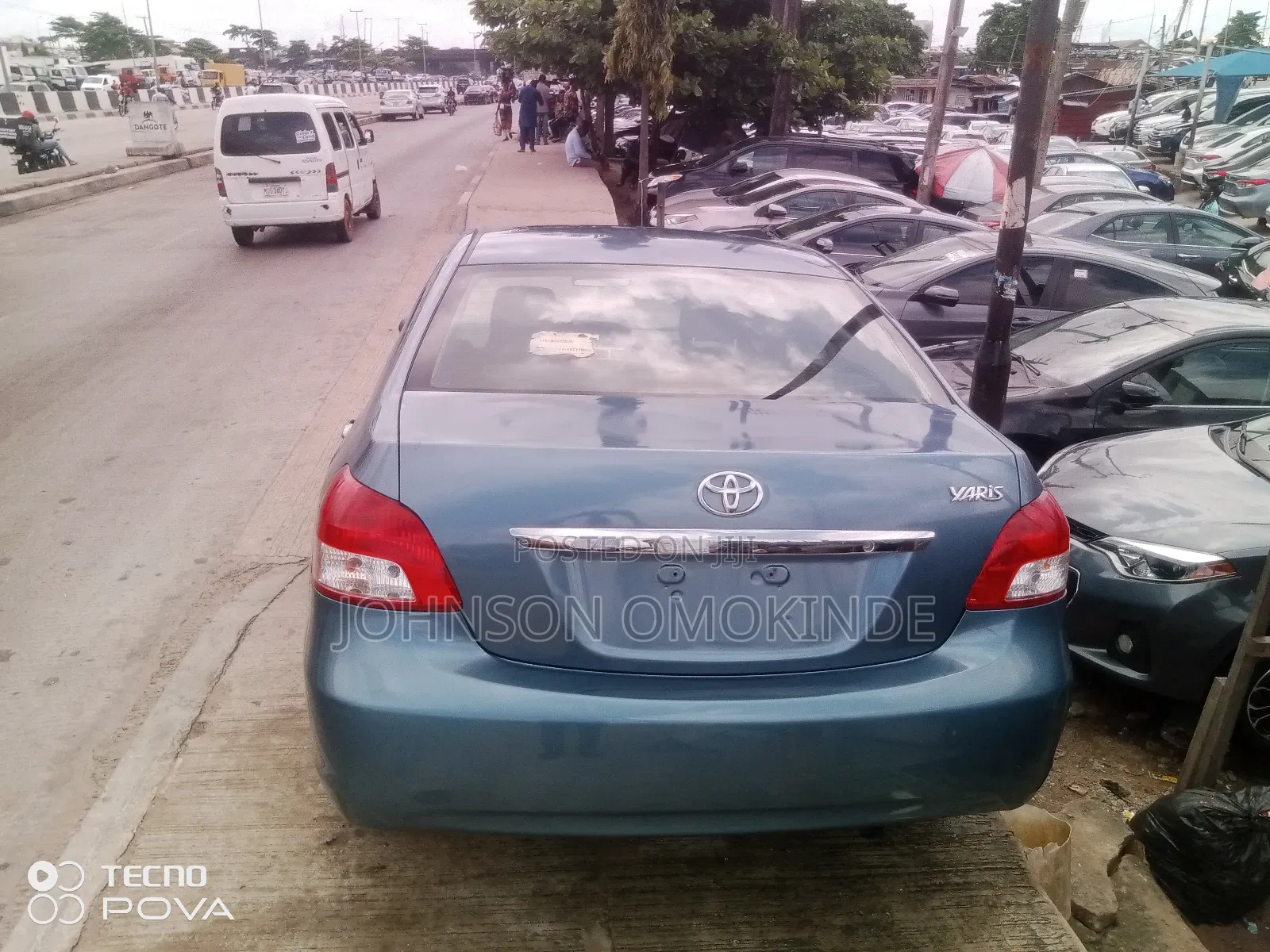 Toyota Yaris 2012 Blue
