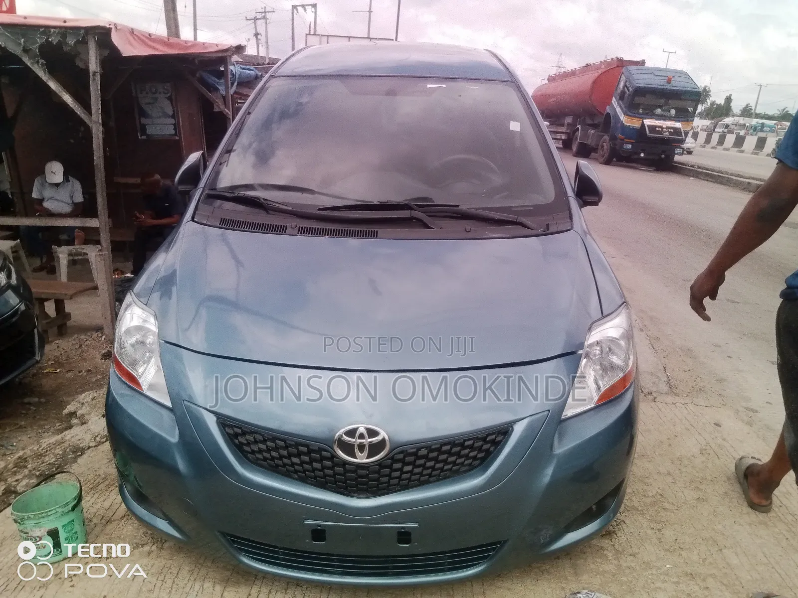Toyota Yaris 2012 Blue