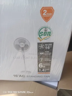 Standing Lontor Fan 16 Inches