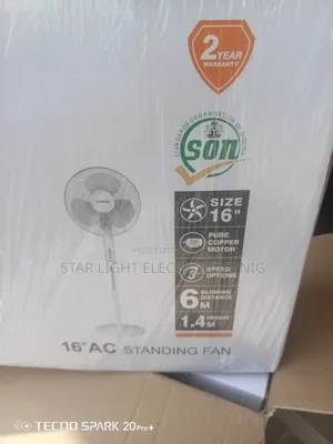 Standing Lontor Fan 16 Inches