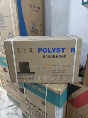Sleek Glass Finish Pv-Td6010b Polystar Rangehood