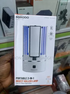 Porodo Portable 2 in 1 Insert Killer Lamp