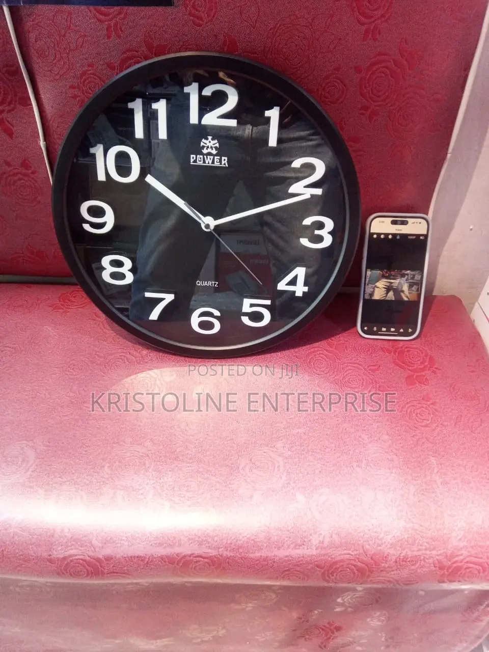 Spy Clock With Camera and Audio Record