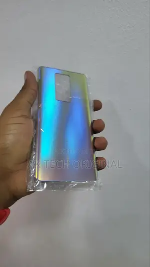 Tecno Phantom X Original Back Glass Silver