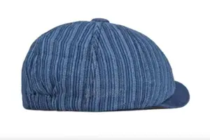 Denim Jean Octagonal Cap ,Papas Cap, Panama