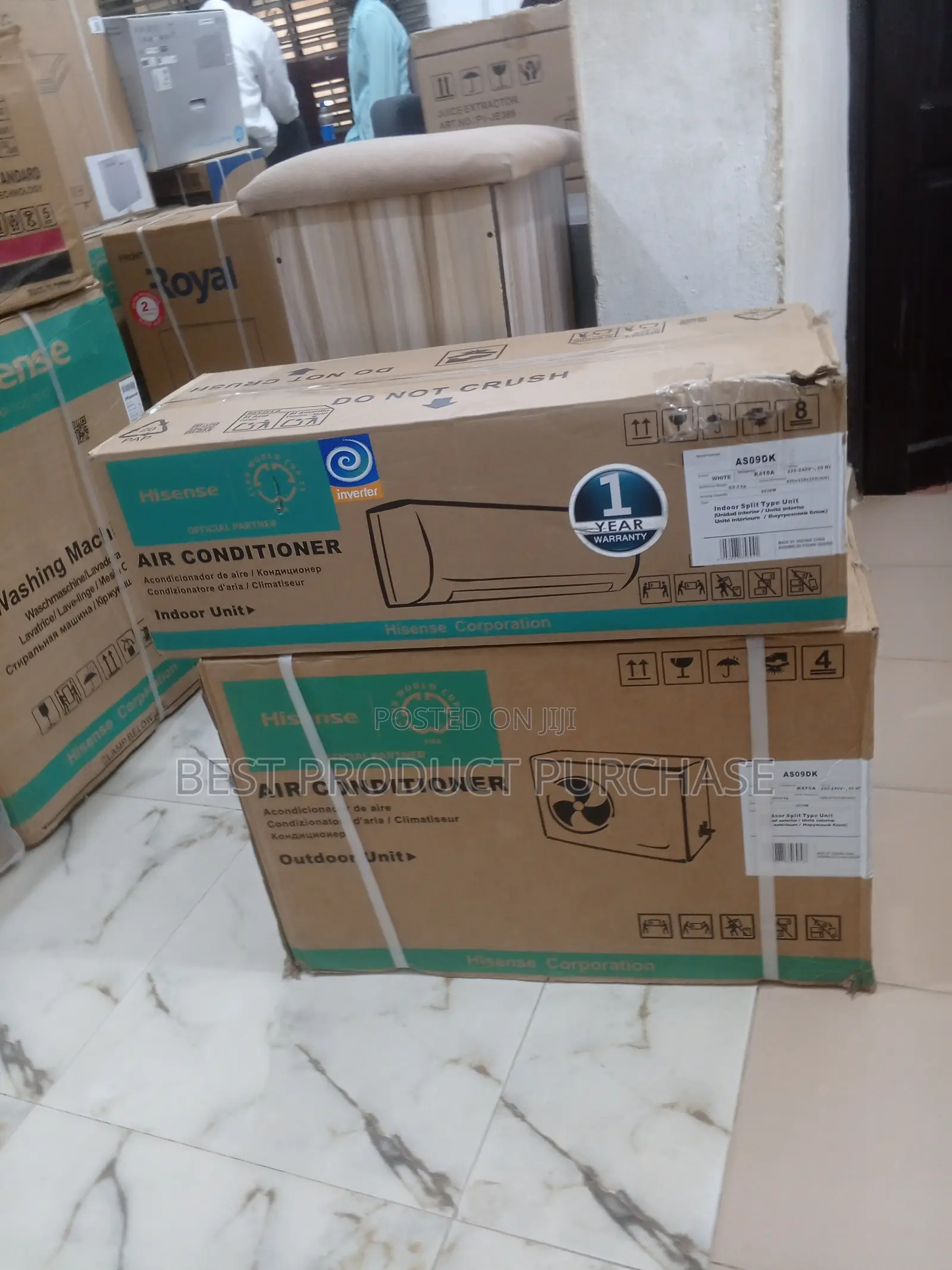 Ac Unit for Compact Spaces – Hisense 1hp Inverter