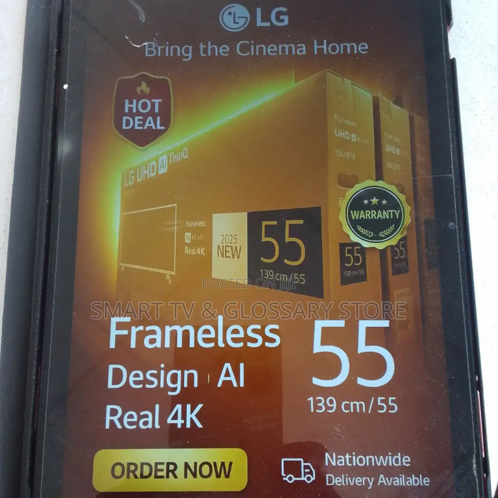 Lg 55 Inches Smart Android Cloud Tv