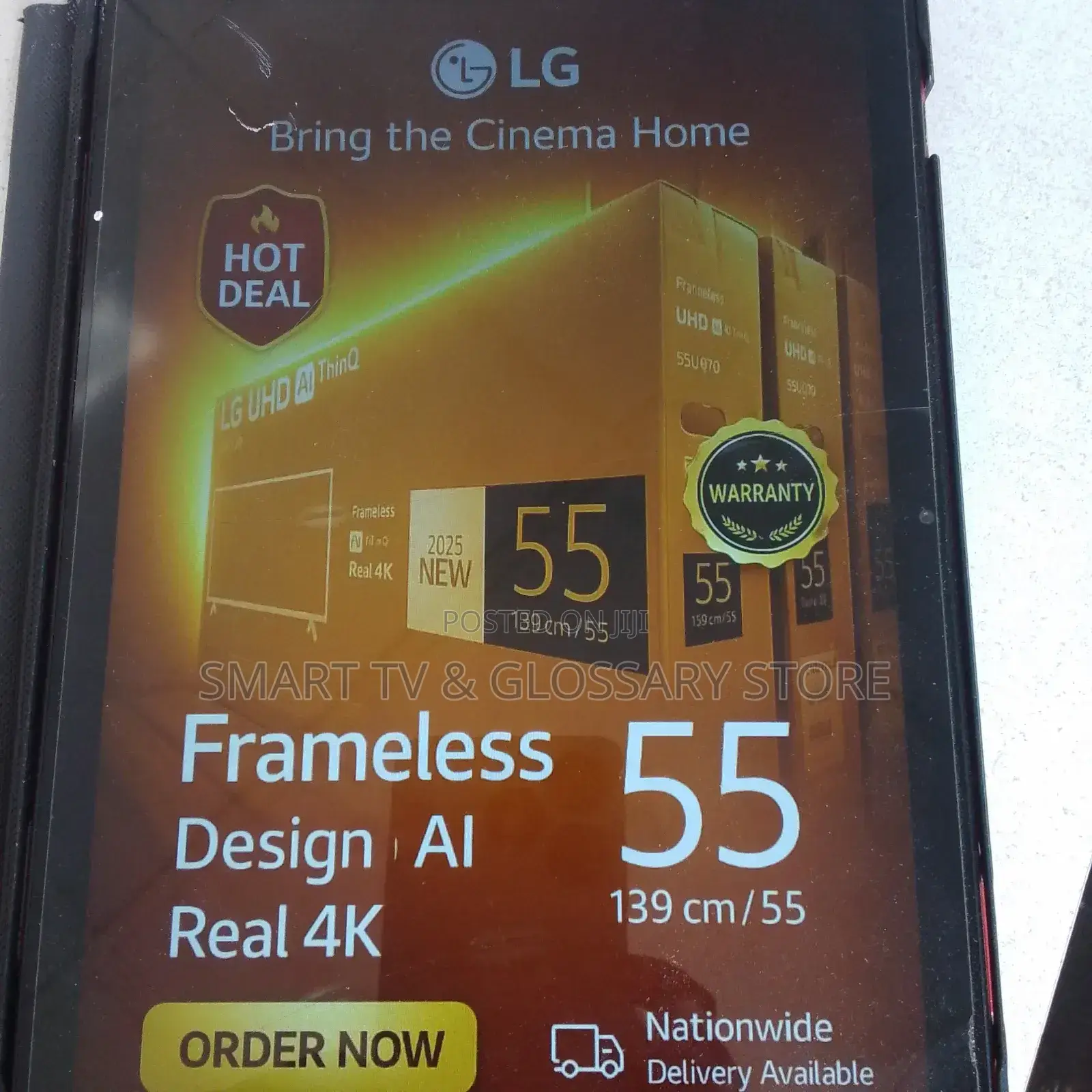 Lg 55 Inches Smart Android Cloud Tv