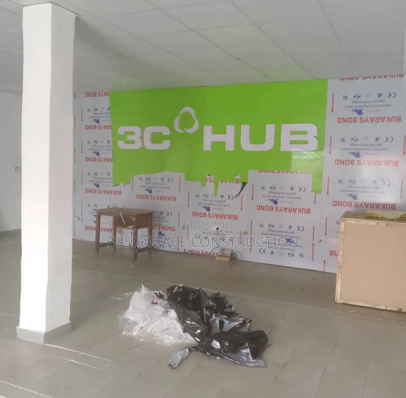 Phone Shop Alucoboard Wall Cladding