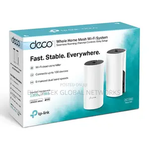 Tp-Link Deco M4(2-Pack) Ac1200 Whole Home Mesh Wi-Fi System