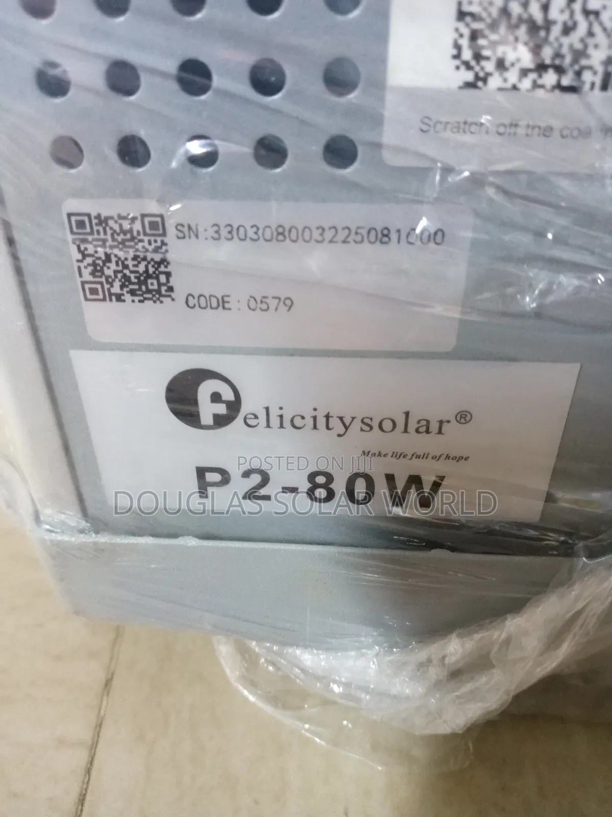 Felicity Solar Street Light P2 80w