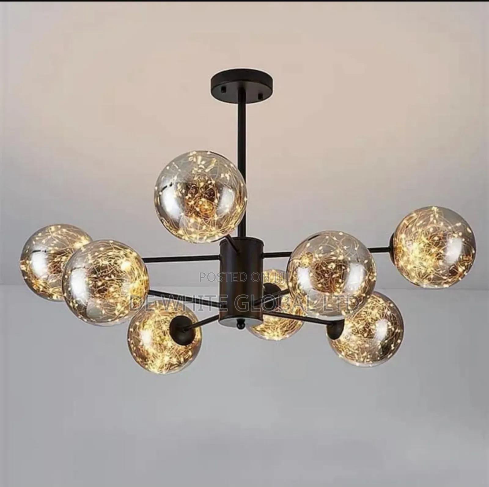 Ball Glass Chandelier Lights