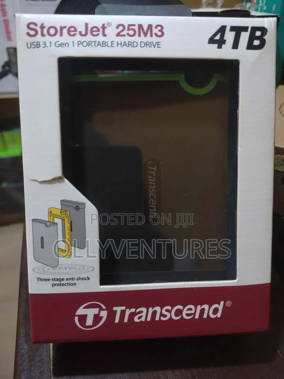 Storejet 25m3 Usb 3.1 Gen 1 Portable 4tb HDD