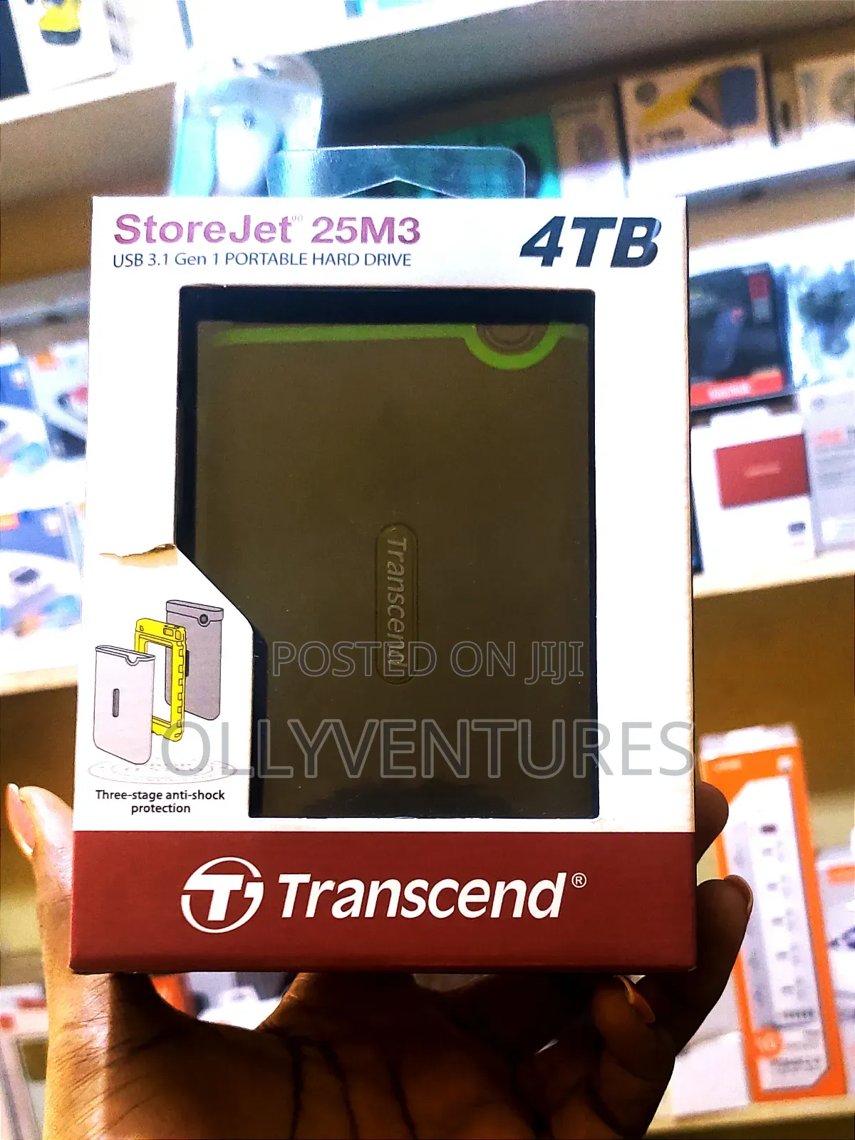 Storejet 25m3 Usb 3.1 Gen 1 Portable 4tb HDD