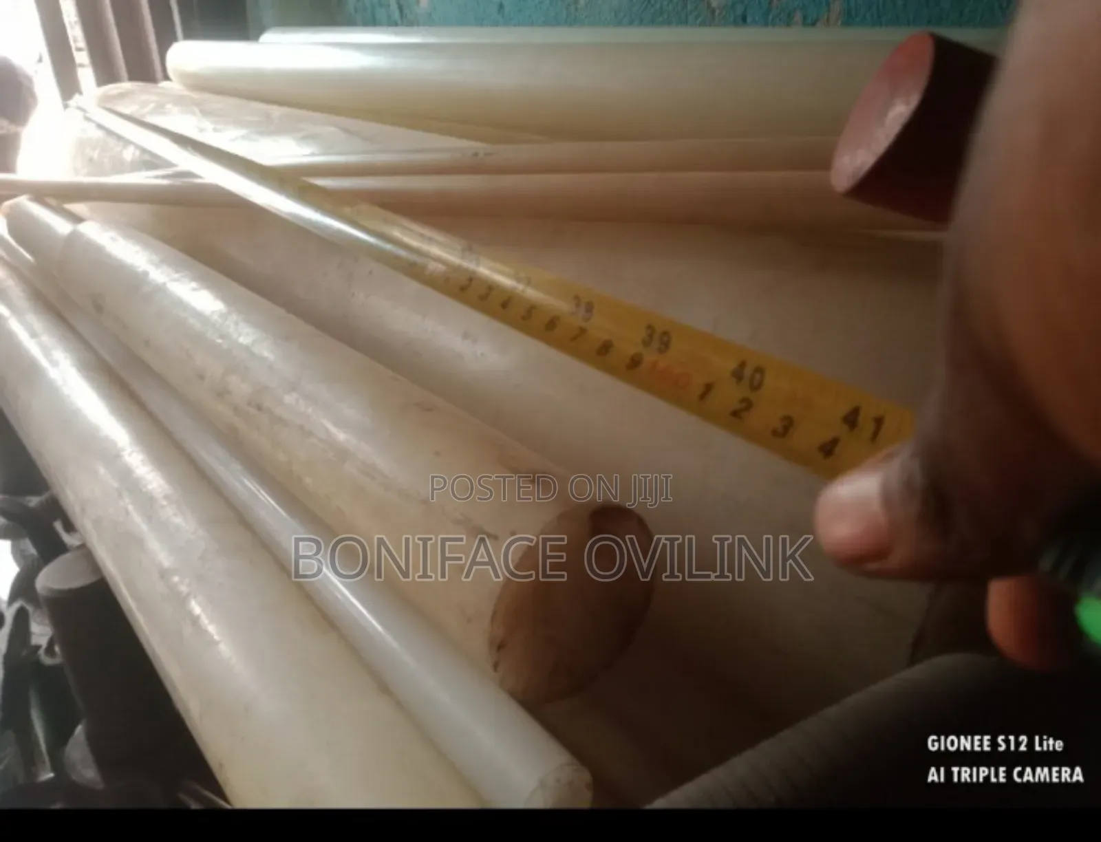 Teflon Round Bar 200mm ( Various Sizes Available