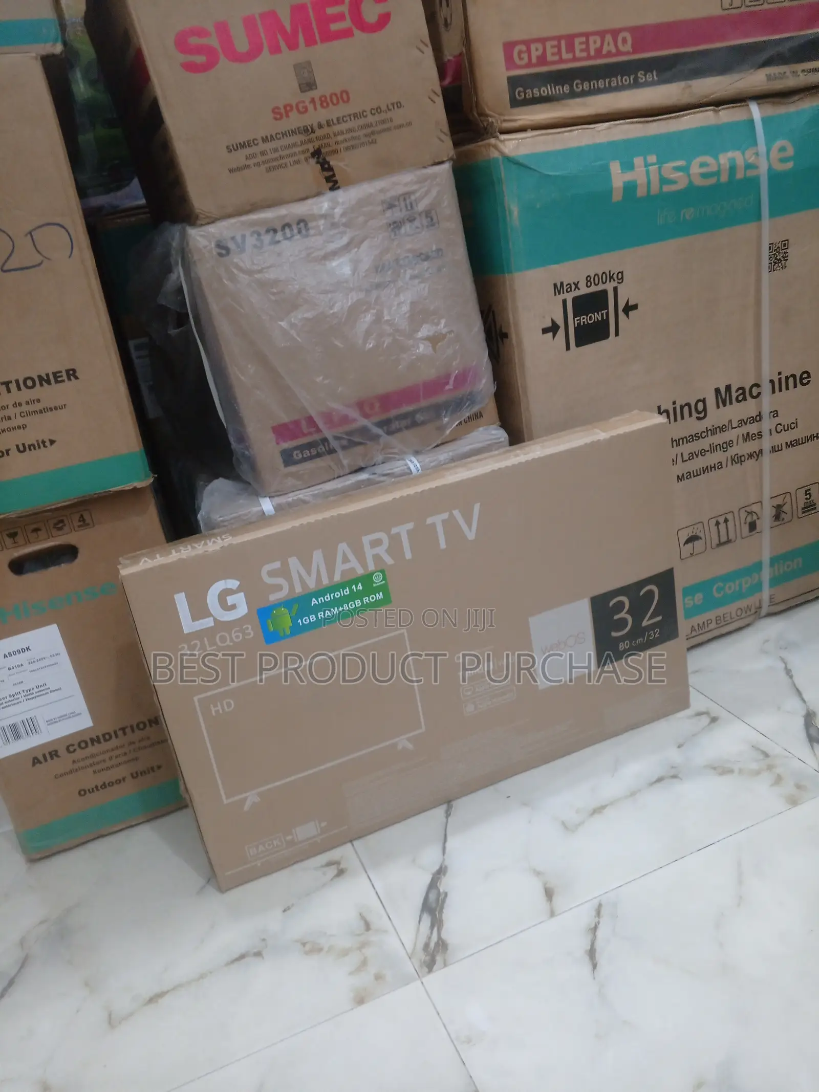 Lg 32-Inch Smart Tv With Webos Interface