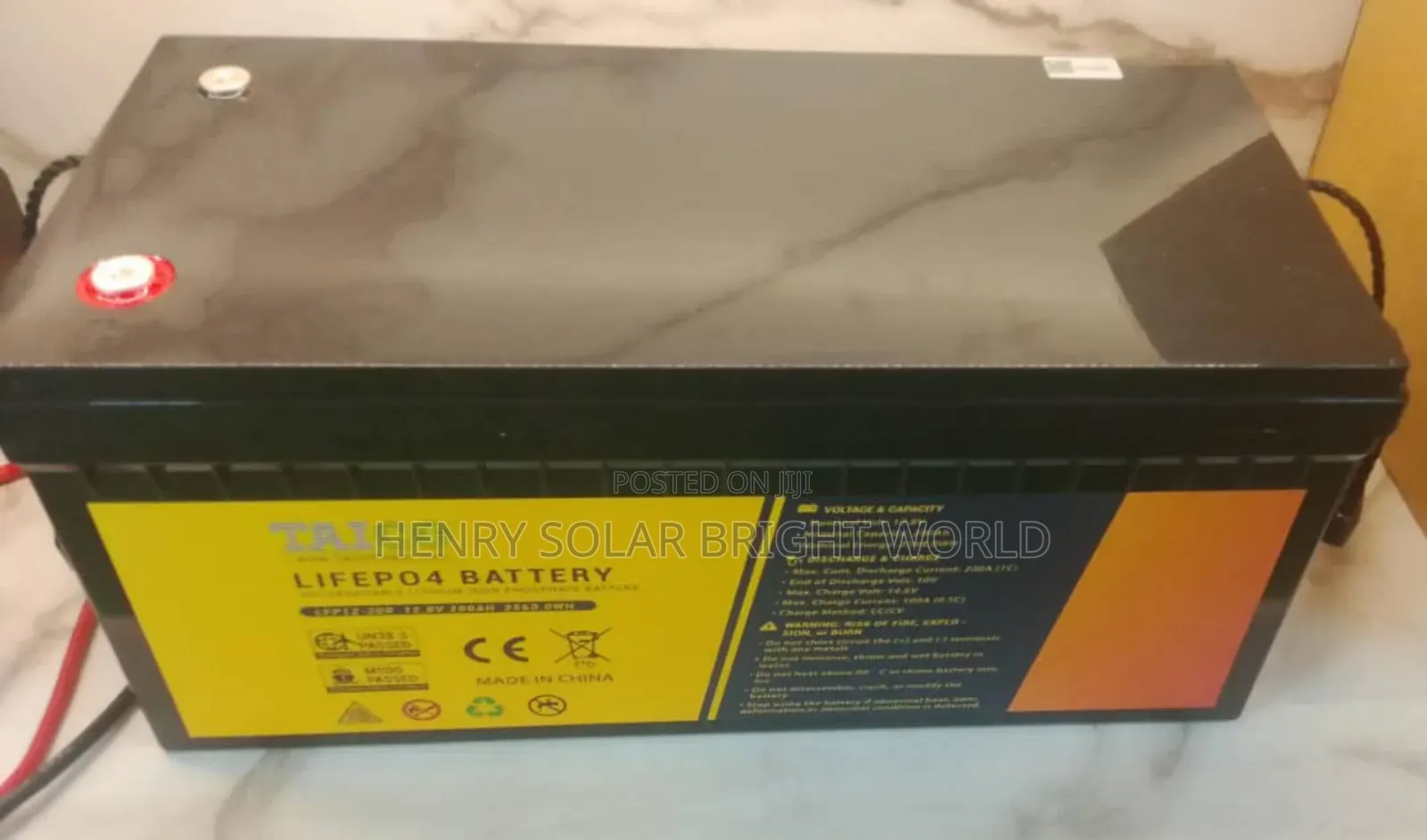 Taico 12v 200ah Lithium Ion Battery