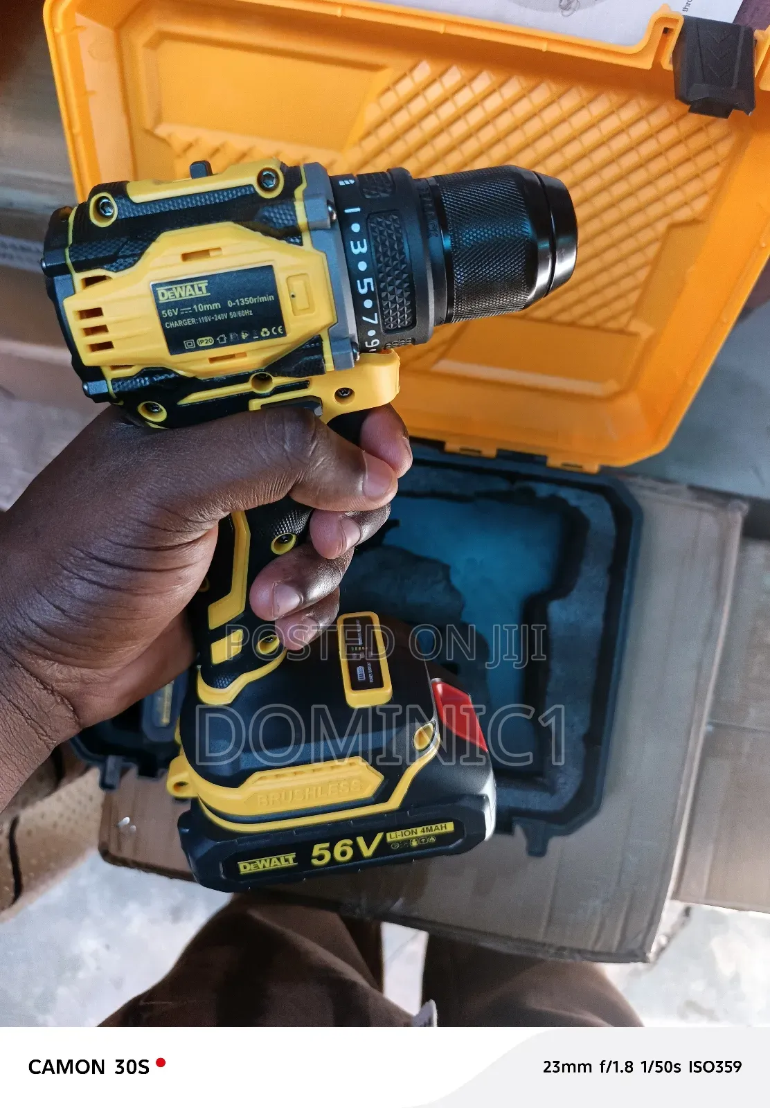 Dewalt Cordless Drilling Machine 56v