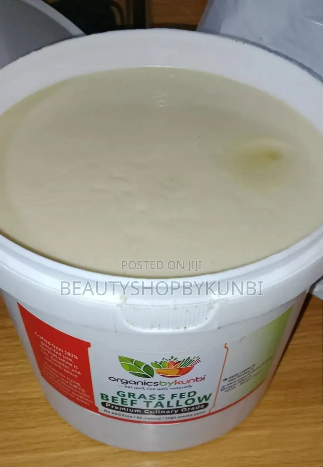 Grass Fed Beef Edible Tallow-750g