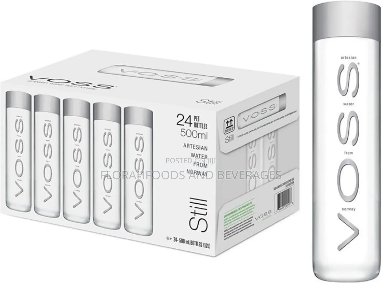 Voss Still Artesian Water 24 of 500ml