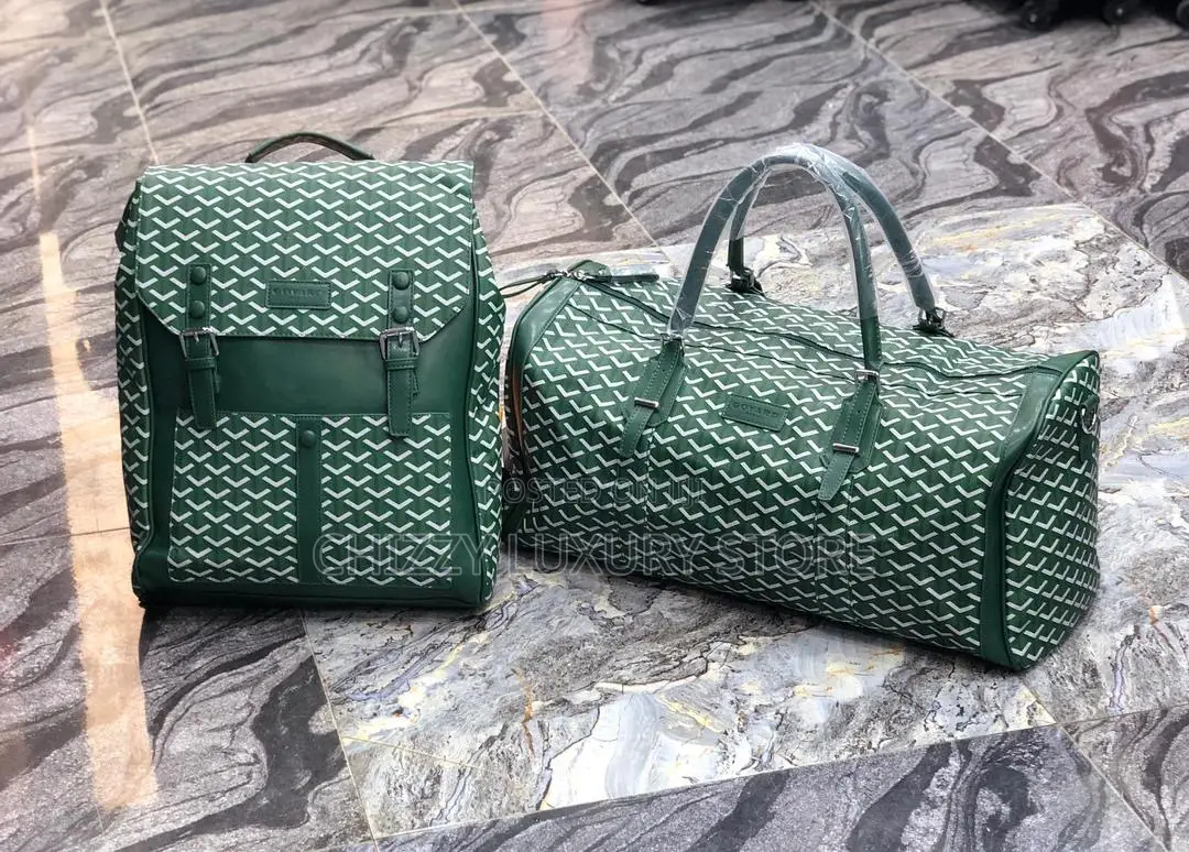 Goyard Quality Luxury Duffle Bag/Backpack