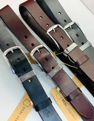 High Quality Luxury Genuine Leather Men Belts
