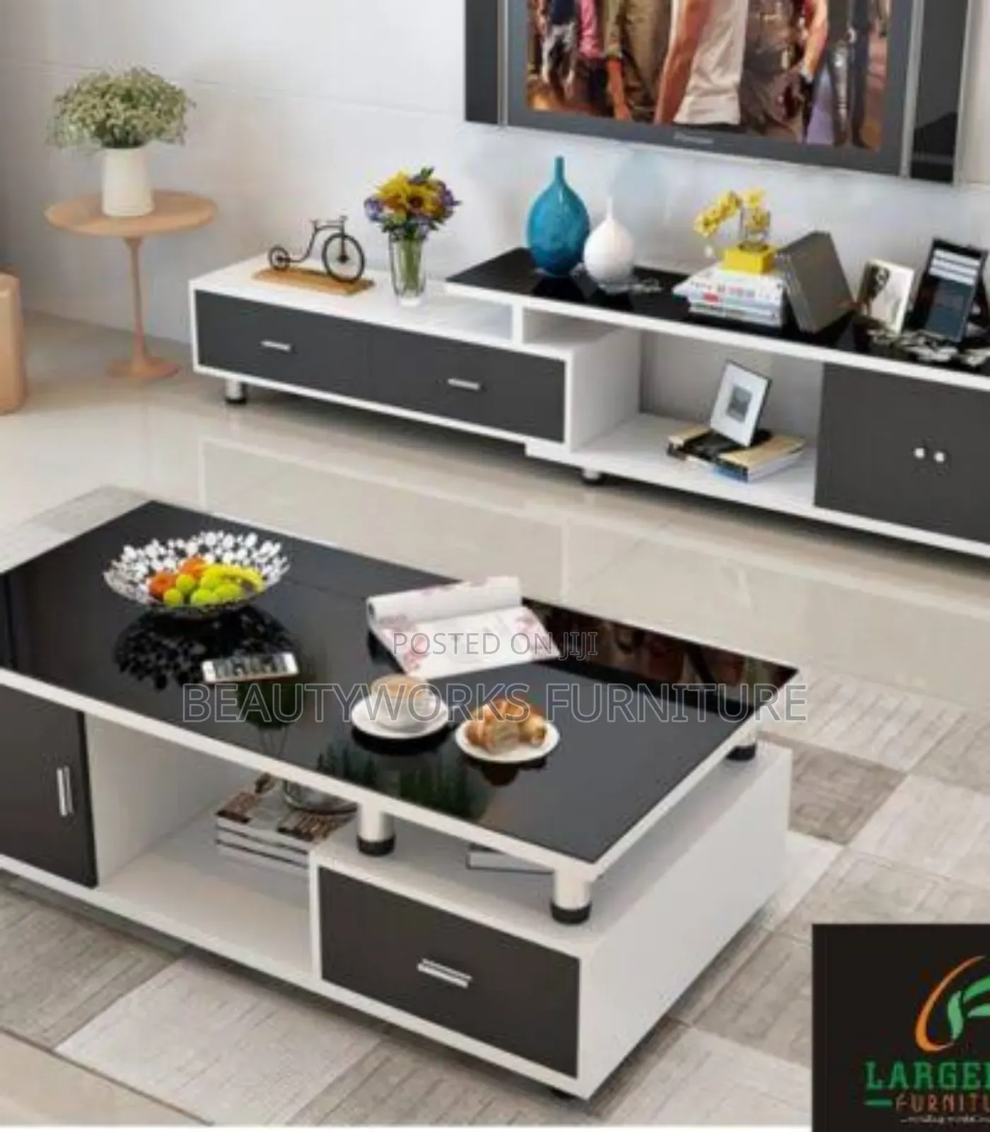 Center Table and Tv Panels