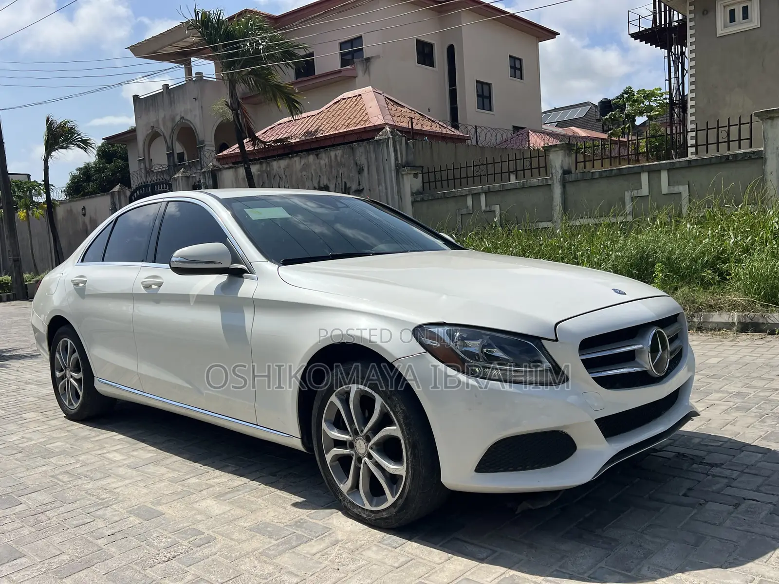 Mercedes-Benz C300 2015 White