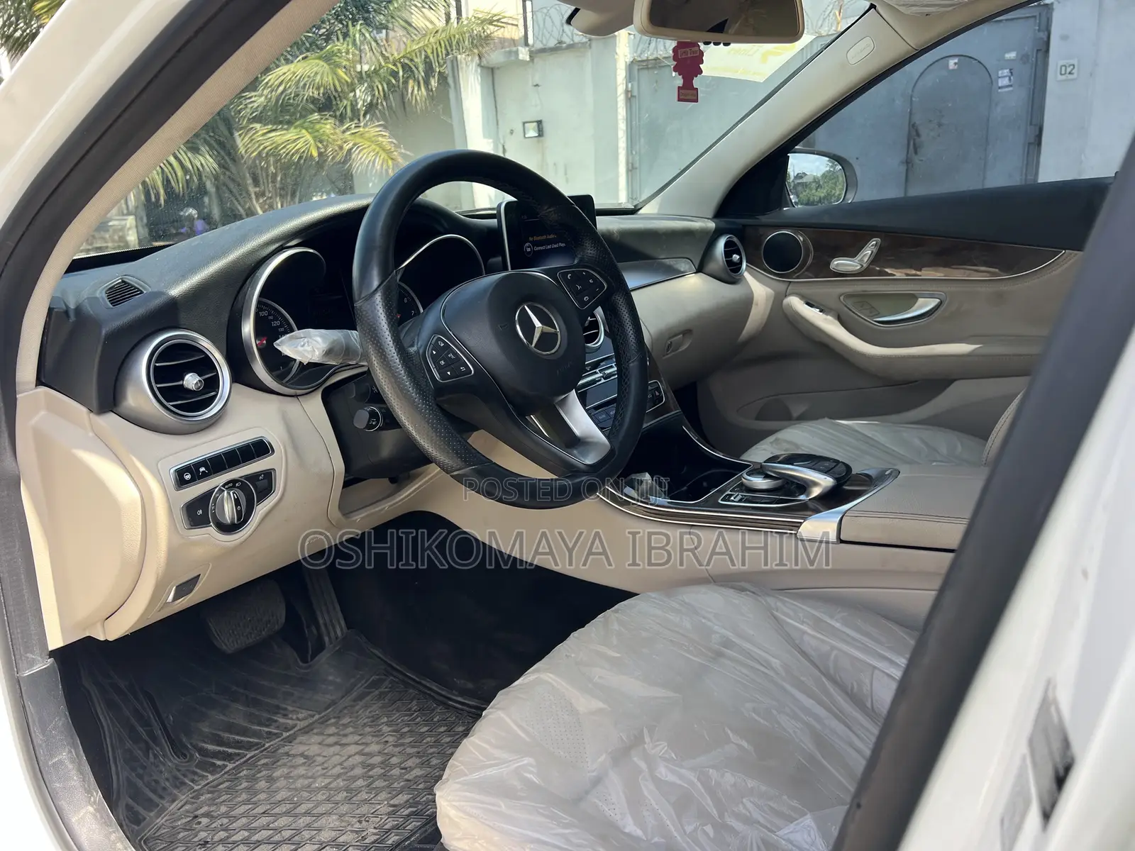 Mercedes-Benz C300 2015 White