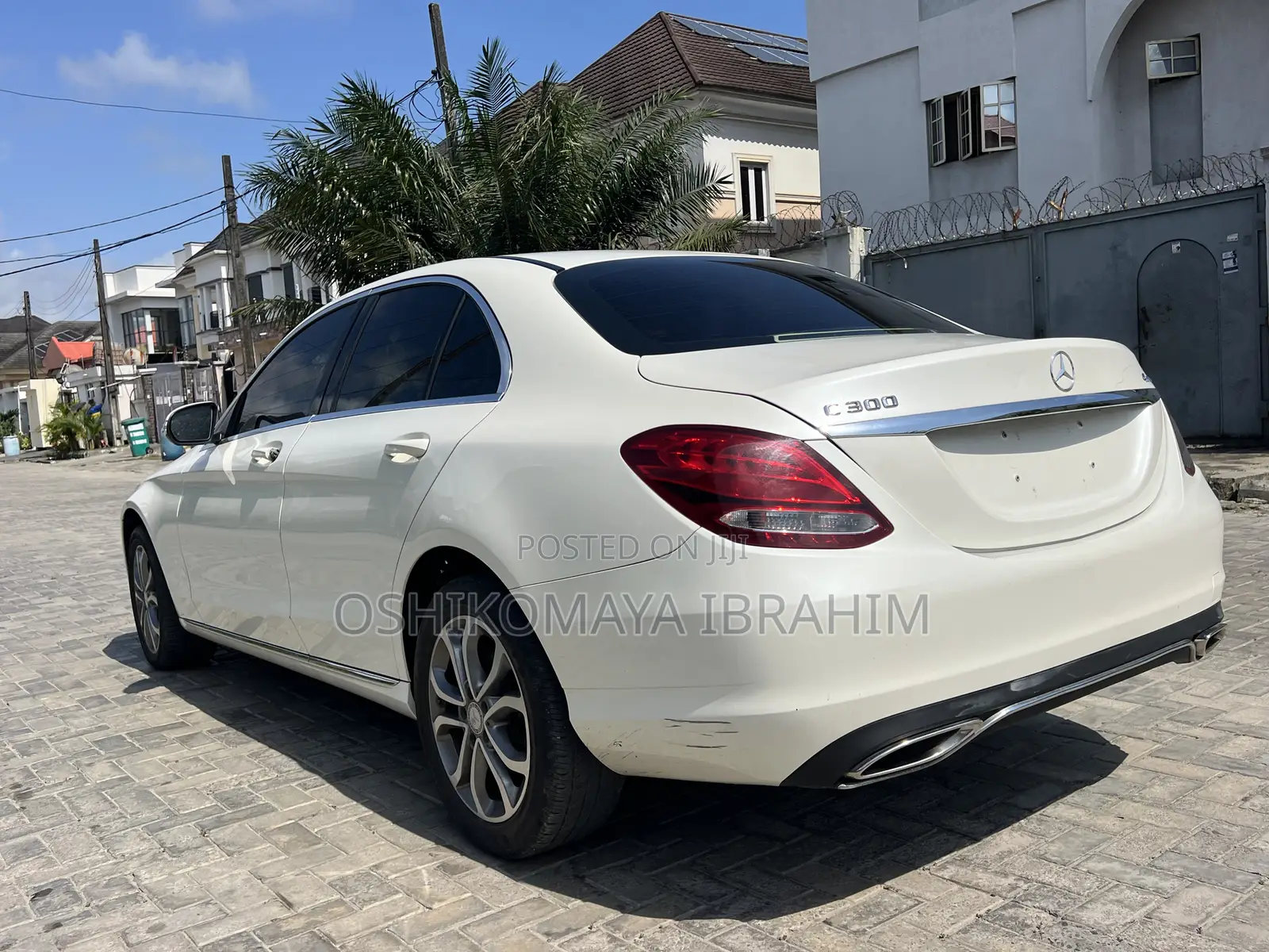 Mercedes-Benz C300 2015 White